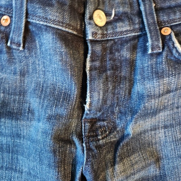 Seven For All Mankind Vintage Flynt Denim Blue Jeans Women’s‎ Size 29 - Picture 6 of 9